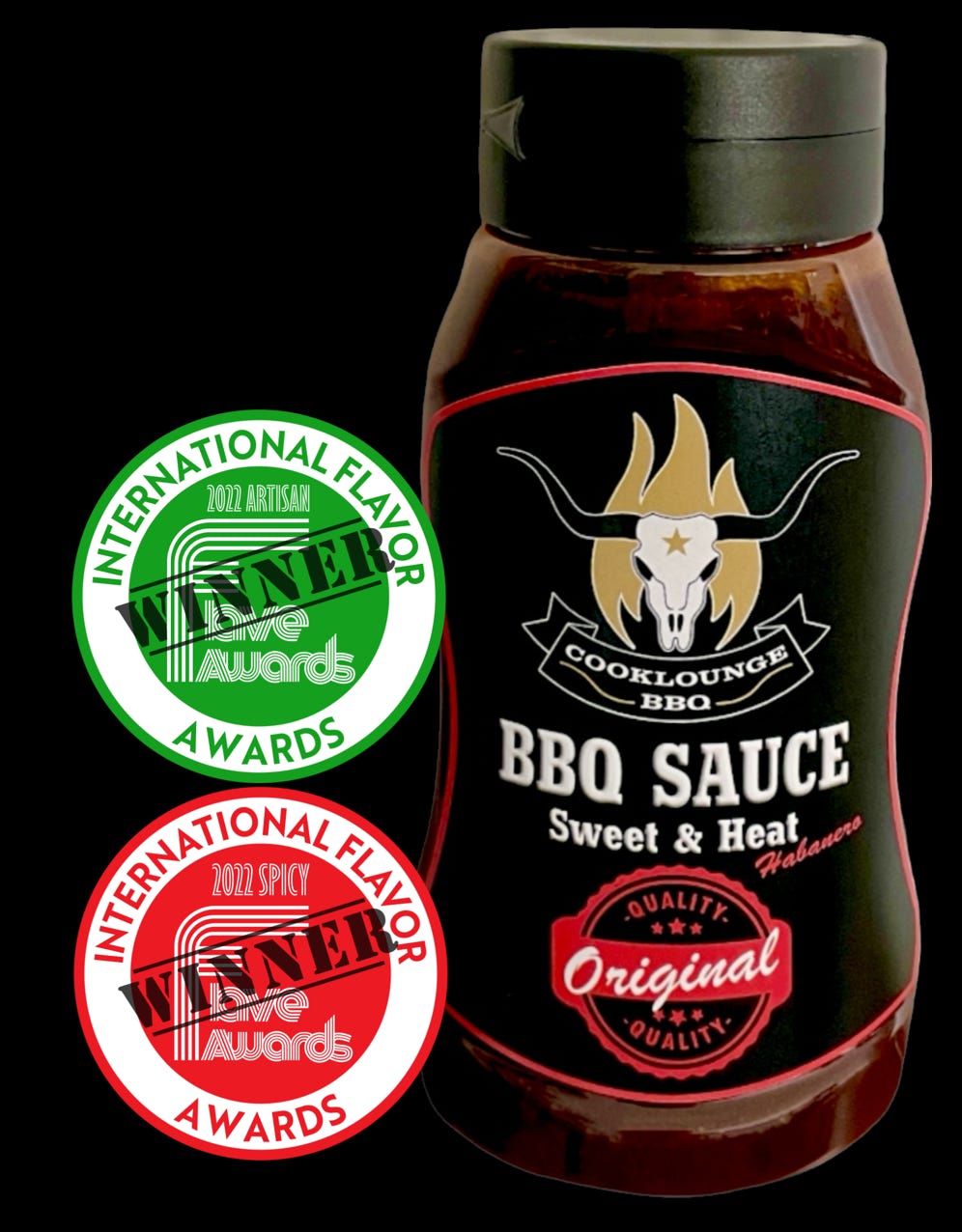 BBQ Sauce Sweet & Heat Habanero, BBQ Sauce, Sweet & Heat, Habanero Sauce, Habanero BBQ Sauce, BBQ Habanero, Cooklounge BBQ, Geri Hochgatterer, Gerald Hochgatterer, Grillshop Perg, Grillshop Österreich, 