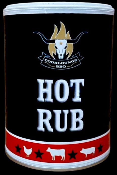 Hot Rub, BBQ Hot Rub, Spare Ribs, Pork Ribs, Chicken Wings, 