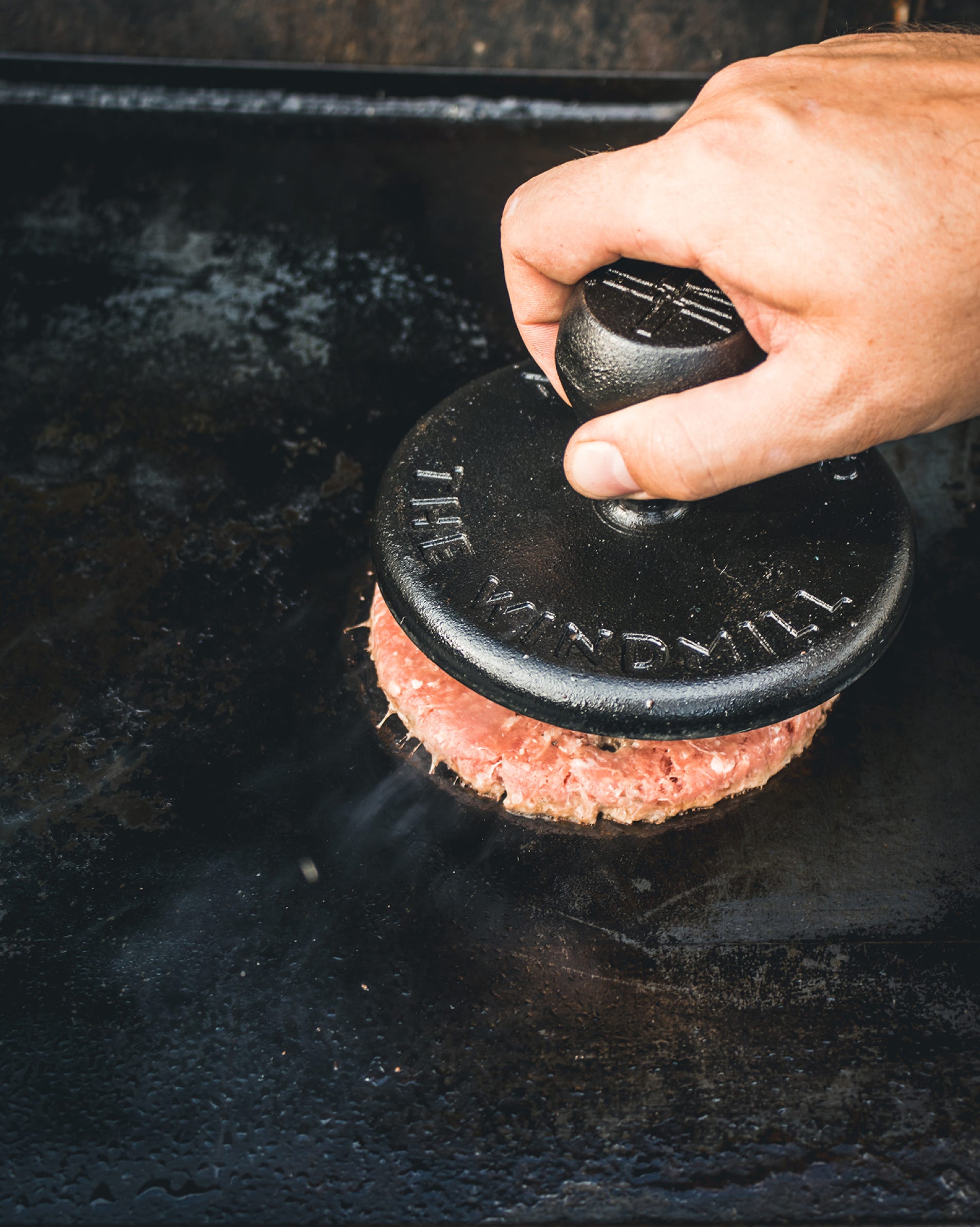 smashed burger press, smashed burger, 