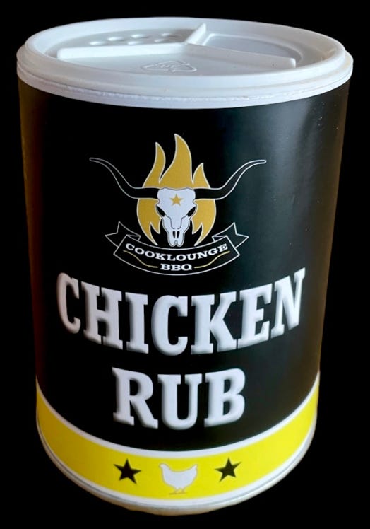 Chicken Rub, Competition Rub, Gewürz für Huhn, BBQ Chicken, BBQ Rub, BBQ, Gewürz, Grillgewürz, 